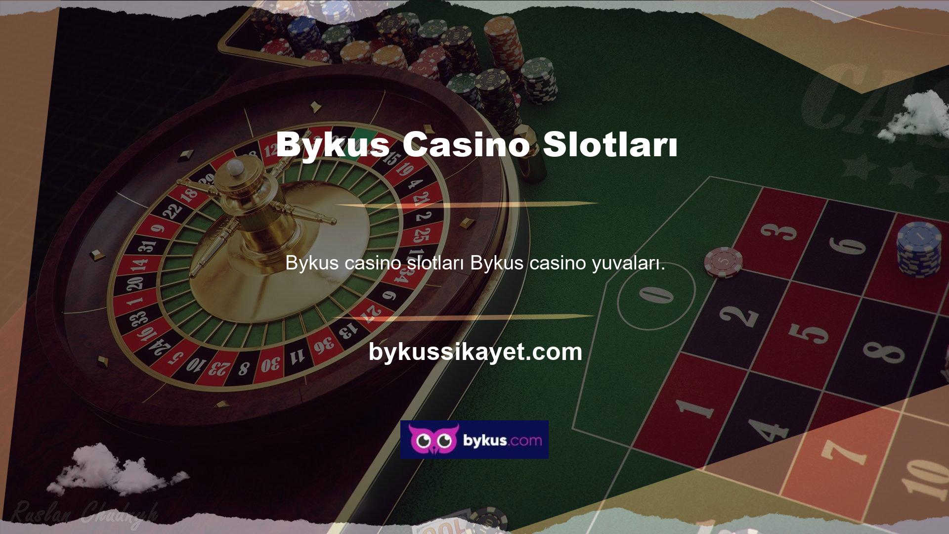 Bykus casino slot sitesinde balıkçılık ve avcılık oyunlarından daha fazlasının tadını çıkarabilirsiniz